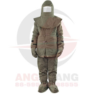 Abbigliamento ignifugo tute da vigile del fuoco tra cui pantaloni giacca da pompiere guanti stivali - Product Image 4