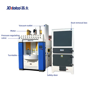 Bàn xoay lớn Liên tục xoay máy phun cát tự động - Product Image 6