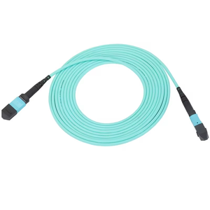 Cable de Conexión MPO de 12 Núcleos <span class=keywords><strong>OM3</strong></span>/<span class=keywords><strong>300</strong></span>, Cable Óptico Multimodo <span class=keywords><strong>OM3</strong></span> MPO de 1-100M para Módulo de 100G 40G, Cable de Conexión MPO de 12 Núcleos <span class=keywords><strong>OM3</strong></span> - Product Image 3