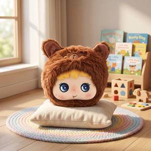 Poupée Compagnon en Peluche IA Douce, <span class=keywords><strong>Robot</strong></span> Doux qui Parle et Chante, Histoireuse Emotionnelle pour l'Heure du Coucher, <span class=keywords><strong>Robot</strong></span> à Câliner Multilingue, Sûr pour les Enfants - Product Image 2