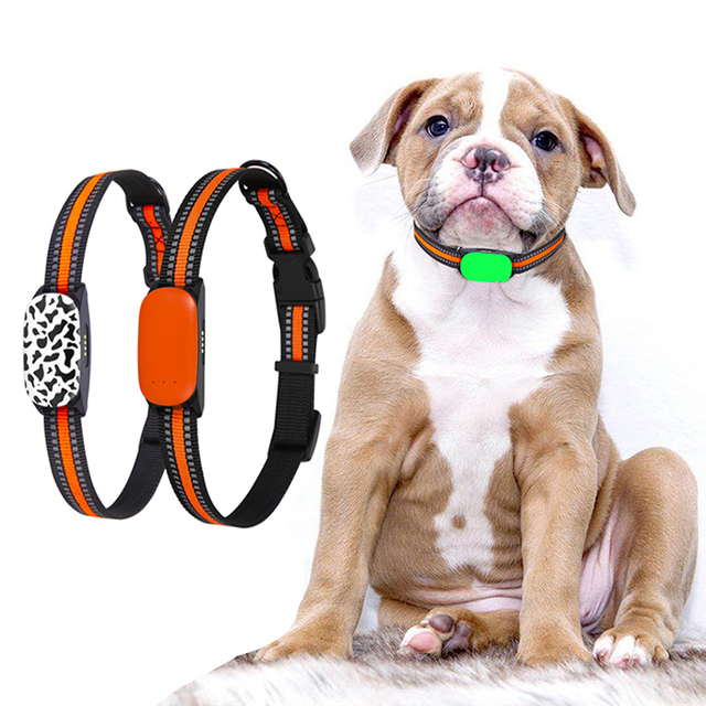 Smart GPS Dog Collar with DIY Safe Zone Drawing, 4G Two-Way Voice Call, APP Alerts, IP65 Waterproof for Outdoor Pets