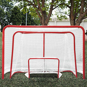 Oferta Especial: Portería de Hockey Profesional, Resistente y Estándar para Entrenamiento, con Red, para Exteriores y Campo de Juego - Product Image 1