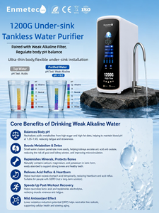 Purificador de <span class=keywords><strong>Agua</strong></span> RO Eléctrico Manual de 1000G para Debajo del Fregadero, Sistema de Filtración de 4 Etapas, Monitoreo de TDS, Autolimpieza para el Hogar - Product Image 6