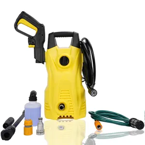 rondella ad alta pressione Suppliers-Rondella di pulizia per auto ad alta pressione per uso domestico mobile 1200PSI