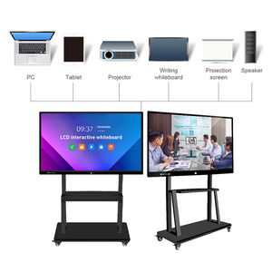 Pantalla LCD UHD 4k de 55 65 75 85 86 98 110 pulgadas, pizarra inteligente interactiva, panel digital interactivo inteligente para la enseñanza - Product Image 1