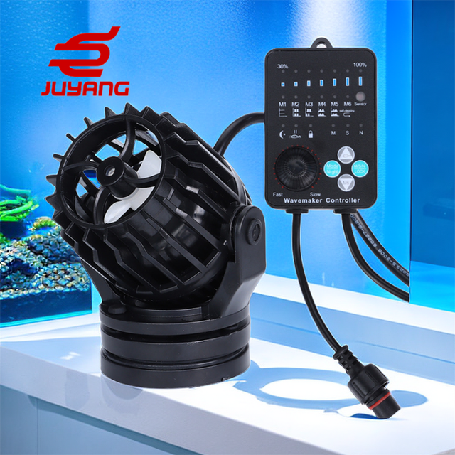 Wholesale Electrical 8000l/h Dc Wave Maker Aquarium Wave Maker Pump Fish tank Wave Makers  Crossing Flow Marine Reef Wavemaker