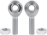 Kit de rotule chromoly 1/2\" pour barres de direction, suspension et traction - Écrous à visser droite/gauche 1 jeu