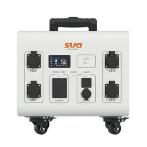 S UG SIPS-3000W LiFePO4 Modified Sine Wave Inverter Portable Power Station MPPT <b>Controller</b> <b>Solar</b> Panel Wireless <b>Charging</b> 14833 L - Product Image 2