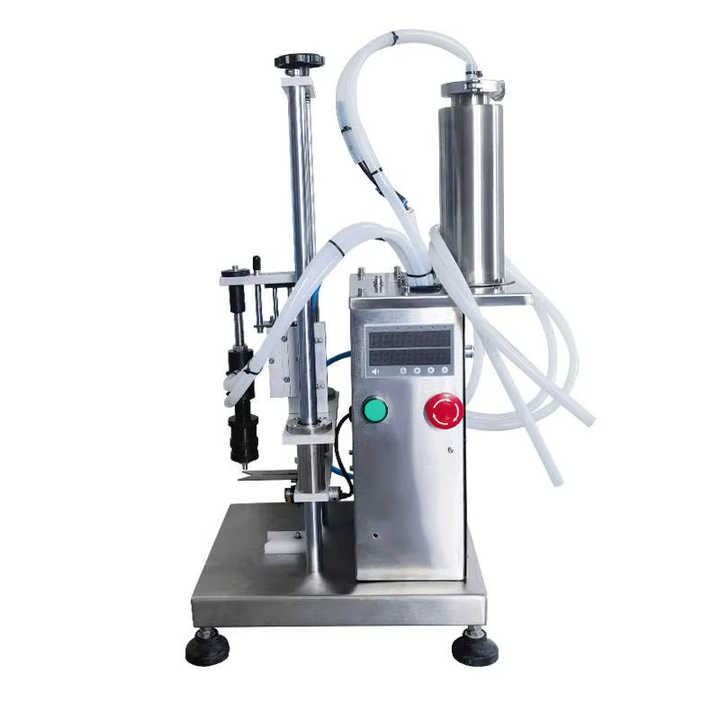 4-Head Automatic Cosmetic Small Liquid Essential Oil Bottle Filler ...