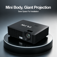 Projecteur laser DLP 4K FLYIN BPK55ST, 6200 lumens ANSI, haute luminosité, 30 000 heures, 1,13-1,44:1, courte portée, école et bureau