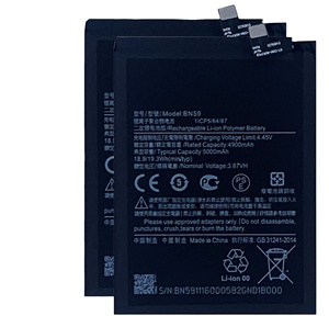 Batterie de téléphone portable au lithium rechargeable intégrée de grande capacité, compatible avec <span class=keywords><strong>Xiaomi</strong></span> Redmi Note <span class=keywords><strong>10</strong></span>, vente directe d'usine - Product Image 1