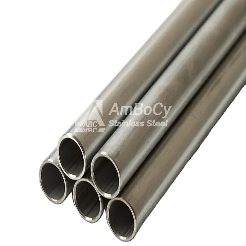 Sus 202 304 Stainless Steel Sanitary Welded Pipe Tube Mirror Polished