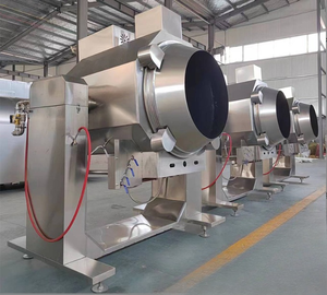 Machine à sauter automatique intelligente, cuisinière à gaz commerciale rotative, <span class=keywords><strong>robot</strong></span> pour faire cuire le riz frit - Product Image 2