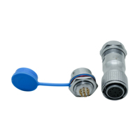 Vente directe usine – Connecteur aviation XSP18 à connexion filetée, prise circulaire mâle 2-14 broches et fiche femelle