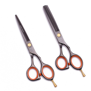 AQIABI Japón acero peluquero tijeras conjunto A1014 5,5 \ "tijeras de corte de pelo tijeras de adelgazamiento hoja afilada para peluquero <span class=keywords><strong>estilista</strong></span> - Product Image 6