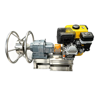Treuil hydraulique diesel 7,5 CV, 5,5 kW, 16 MPa, 60-200 tr/min, pour bateau de pêche, dimensions 98x40x48 cm.