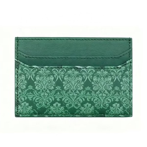 Promotional Custom Logo Front Pocket Leather Credit Name <b>Card</b> <b>Holder</b> <b>Slim</b> Luxury ID <b>Card</b> <b>Holder</b> Case Sleeves for Men & Women - Product Image 4