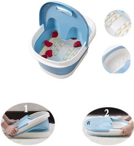 Bubble mate Foot Spa und Massage gerät mit beruhigenden Ein weich massage knoten - Product Image 3