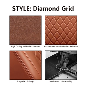 Coprisedili <span class=keywords><strong>Auto</strong></span> Personalizzabili in Vera Pelle di Alta Qualità, Traspiranti e Avvolgenti per Tutte le Stagioni, per Tutti i Modelli di <span class=keywords><strong>Auto</strong></span> - Vendita Diretta dalla Fabbrica - Product Image 3