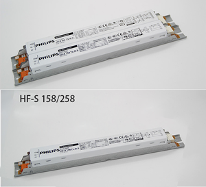 Philips-balastro electrónico T8, rectificador de lámpara fluorescente de 18W, 36W, EB-C uno para dos