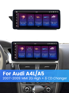 Radio para Auto MEKEDE con Snapdragon 685, 8+256G, 2K Multimedia, Car-play, Android Auto, 4G LTE para Audi A4L A5 2007-2009 MMI 2G, Reproductor <span class=keywords><strong>de</strong></span> CD - Product Image 4