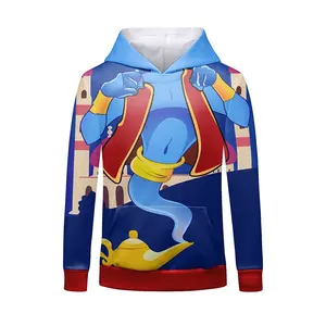 Boys Girls Anime 3d Printing Hoodie Casual AlaDin Fashion Sweatshirts Sports Hoodies for boys