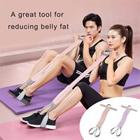 Ceinture de Résistance en Tissu Antidérapant Bellewins Fitness pour Entraînement Musculaire, Exercices Complet du Corps et Étirements