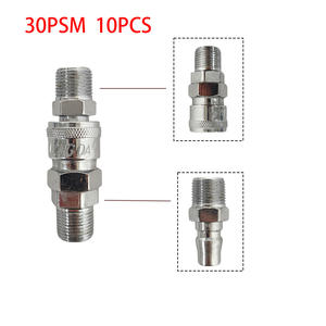 Acoplador Industrial Tipo C PSM, Conexión Rápida para Línea de Aire de Acero con Rosca NPT -001 - Product Image 3