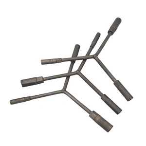 Clé à douille en Y à trois branches, douille hexagonale, phosphatée, épaissie, outil manuel pour la réparation de matériel domestique et de machines - Product Image 1