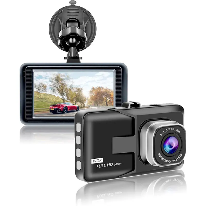 JW314 Wholesale Dash Cam G30 HD 1280*720P Mini Car DVR Camera Parking Recorder G-sensor IR Night Vision Dashcam