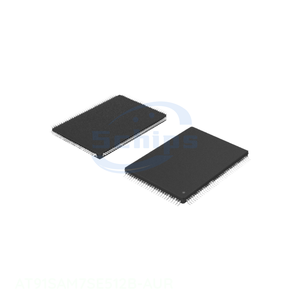 ชิ้นส่วนอิเล็กทรอนิกส์แบบฝัง AT91SAM7SE512B-AUR 128 LQFP IC มีในสต็อก - Product Image 1