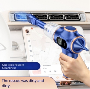 Aspirateur numérique pour voiture 9500000 Pa, mini aspirateur sans fil portable pour automobile, appareil de nettoyage puissant multi-usages pour la maison - Product Image 3