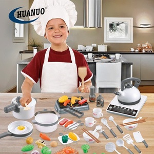 Semblant jouer vaisselle cuisine jouet ensemble grande simulation cuisine jouets avec lumière et musique - Product Image 1