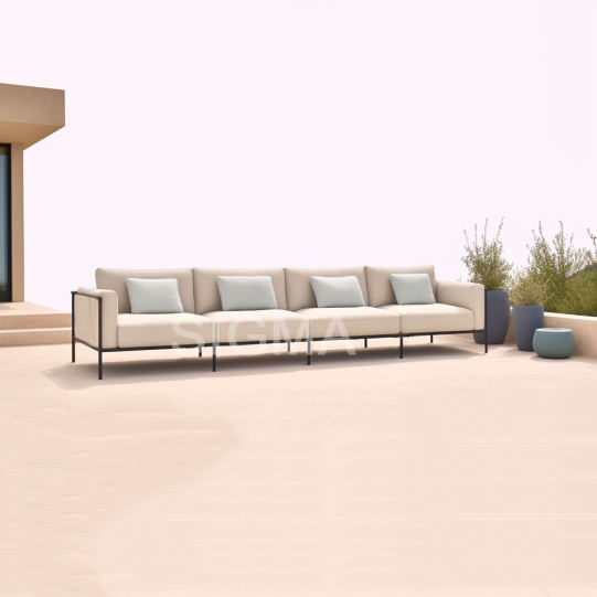 Luxury Garden Furniture Aluminum Modern Garden Sofa Set Outdoor Patio Furniture