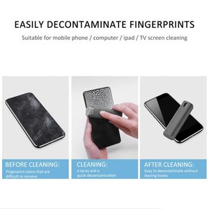 Limpiador de Pantalla 2 en 1 Sin Enjuague para Teléfonos, Tablets y Móviles, Herramienta de Eliminación de Polvo, Artefacto de Limpieza - Product Image 4