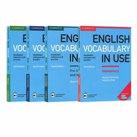 Cambridge English VOCABULARY in Use, 4 Cuadernos de Ejercicios Especiales para Mejorar el Inglés para Estudiantes de Primaria y Secundaria