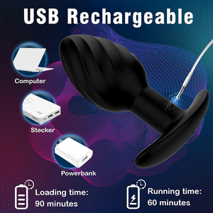 Plug Anale Vibrante per Prostata in Silicone, Adatto per Uomini, Vendita all'Ingrosso - Product Image 2