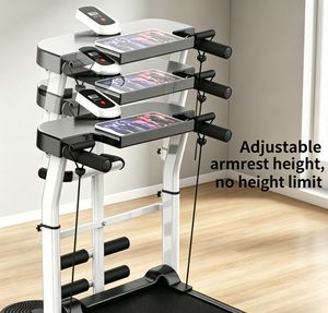 <span class=keywords><strong>Caminadora</strong></span> Eléctrica Plegable para el Hogar, Pantalla LCD, Portátil, Silenciosa, Máquina de Ejercicio Diaria para Interiores, Sin Monitor de Frecuencia Cardíaca - Product Image 1