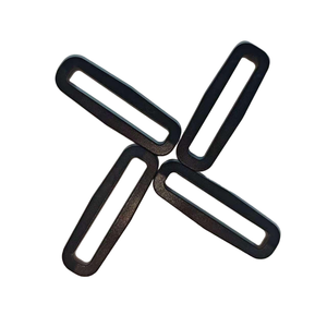 Boucle à pression carrée en plastique pour la fermeture à deux niveaux des bagages et l'ajustement des sangles de sacs - Product Image 2