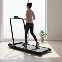 Tapis de marche pliable sous le bureau pour employés de bureau avec écran LED