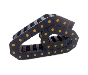 15×20mm プラスチックナイロンPA66製 保護ワイヤードラッグチェーン プラスチックケーブルトラッキングキャリア（ドラッグチェーンケーブル用） - Product Image 1