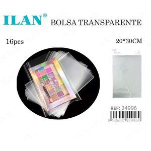 Sacchetto di plastica trasparente ILAN 20x30 cm per conservazione e organizzazione - Product Image 3