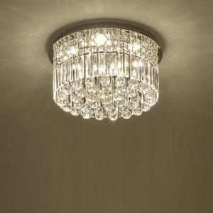 โคมไฟระย้าคริสตัลสไตล์โมเดิร์นมินิมอล ทรงกลม/สี่เหลี่ยม สำหรับห้องนอน ห้องนั่งเล่น ทางเดิน/โถงทางเข้า - ขายส่ง - Product Image 1