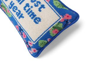 <span class=keywords><strong>Cuscino</strong></span> Decorativo in Lana Fatto a Mano con Ricamo a Punto Croce per Arredamento Casa - Product Image 2