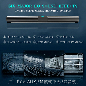 Bs20 mới không dây BT Soundbar cho rạp hát tại nhà máy Tính TV xe âm thanh hộp Soundbar nặng bass loa siêu trầm âm thanh ba chiều - Product Image 3