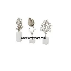 Kleine Metalen Luxe Fancy Nieuw Design Decoratie Beste Kwaliteit Standaard Groothandel Sculptuur