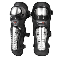 Accessoires de moto électrique durables Anti-chute Outdoor Sports Gear Rider Elbow Genouillères pour tout-terrain en acier inoxydable