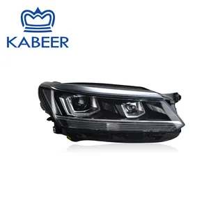 Passat Headlight Used Original Second Hand LED Headlight For VW 2015-2017 Passat With HID And AFS Full LED Headlight