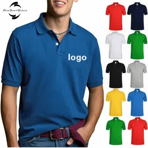 Groothandel schattige golf kleding-Custom Logo Groothandel Custom Mode Werkkleding Groep Golf Kleding Casual Mannen T Shirts Polo Shirts