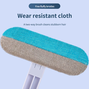 แปรงกำจัดขนสัตว์เลี้ยง แปรงทำความสะอาดขนสุนัข เครื่องมือทำความสะอาดขน เครื่องมือกำจัดขนสัตว์ ใช้ซ้ำได้ กำจัดขนแมวและสุนัข - Product Image 5
